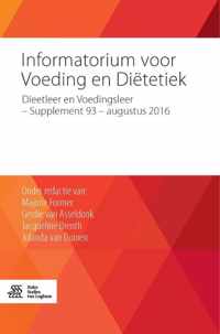 Informatorium voor voeding en diëtetiek Dieetleer en Voedingsleer - Supplement 93 - augustus 2016