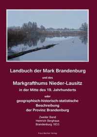 Landbuch der Mark Brandenburg und des Markgrafthums Nieder-Lausitz. Zweiter Band