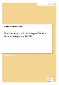 Bilanzierung von kundenspezifischen Entwicklungen nach IFRS