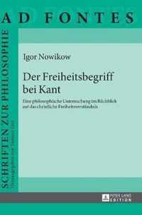 Der Freiheitsbegriff bei Kant