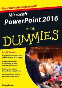 Voor Dummies  -   Microsoft Powerpoint 2016 voor Dummies