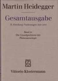 Gesamtausgabe Abt. 2 Vorlesungen Bd. 24. Die Grundprobleme der Phänomenologie