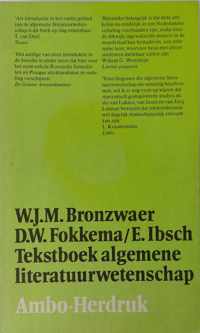 Tekstboek alg. literatuurwetenschap