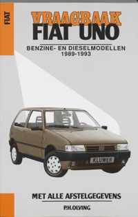 Autovraagbaken  -  Vraagbaak Fiat Uno Benzine diesel 1989-1993