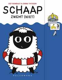 Schaap zwemt (niet