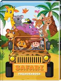 Vriendenboek - Jungle / Safari - Interstat - Hardcover (9789464320985)