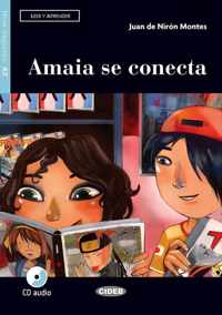 Leer y aprender A2: Amaia se conecta libro + CD audio