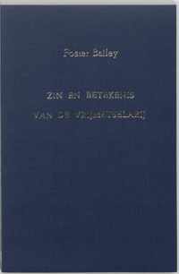 Zin en betekenis van de vrijmetselarij - F. Bailey - Paperback (9789062717309)