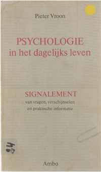 Psychologie in het dagelijks leven - Piet Vroon