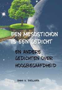 Een mesostichon is een gedicht - Emma W. Brouwer - Paperback (9789462600263)