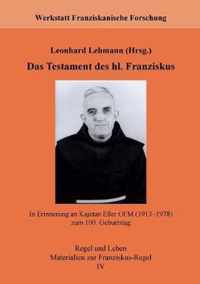 Das Testament des hl. Franziskus