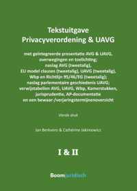 Tekstuitgave Privacyverordening & UAVG - Paperback (9789462127135)