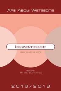 Ars Aequi Wetseditie - Insolventierecht 2017/2018