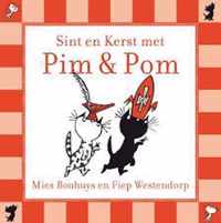 Sint en kerst met Pim en Pom