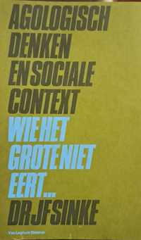 Agologisch denken en sociale context