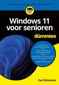 Voor Dummies  -   Windows 11 voor senioren voor Dummies