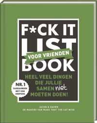 F*ck it list book voor vrienden