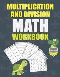 Multiplication and Division Math Workbook Grade 3-4-5