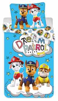 Paw Patrol - Dream Patrol - Eenpersoons Dekbedovertrek (140 X 200CM)