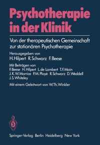 Psychotherapie in der Klinik