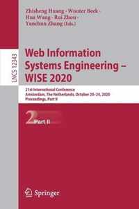 Web Information Systems Engineering WISE 2020