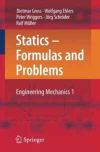 Statics Formulas and Problems
