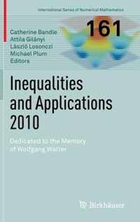 Inequalities and Applications 2010