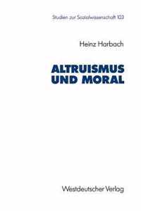 Altruismus und Moral