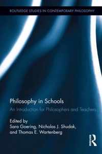 Philosophy in Schools