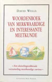 WOORDENBOEK MERKWAARDIGE MEETKUNDE