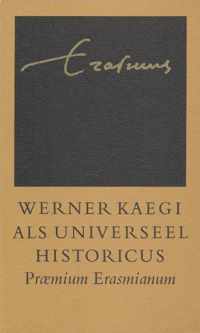 Werner kaegie als universeel historicus