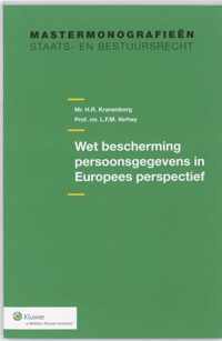 Wet bescherming persoonsgegevens in Europees perspectief