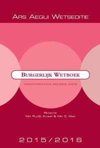 Ars Aequi Wetseditie - Burgerlijk Wetboek 2015/2016