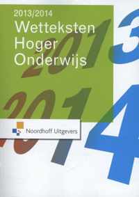 Wetteksten hoger onderwijs 2013-2014