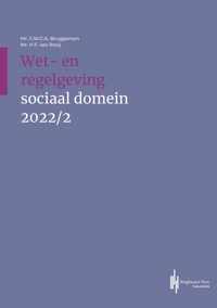 Wet- en regelgeving sociaal domein 2022/2