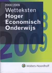2008/2009 Wetteksten Hoger Economisch onderwijs