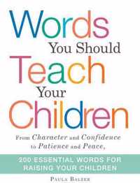 Words You Should Teach Your Children