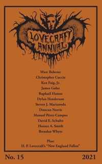Lovecraft Annual No. 15 (2021)