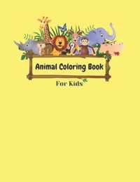 Animal Coloring Book For Kids