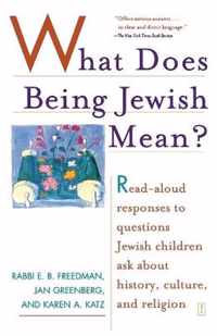 What Does Being Jewish Mean?