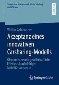 Akzeptanz eines innovativen Carsharing-Modells