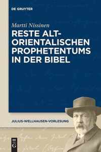 Reste Altorientalischen Prophetentums in Der Bibel