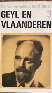 3 Geyl en Vlaanderen - Drs. P. van Hees, dr A.W.Willemsen