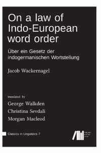 On a law of Indo-European word order