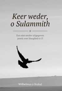 Keer weder, o Sulammith