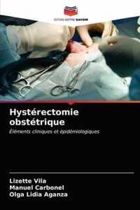 Hysterectomie obstetrique