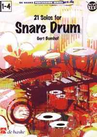 21 Solo's for snare drum
