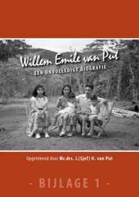 Willem Emile van Put - Bijlagen