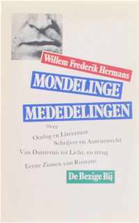 Mondelinge mededelingen