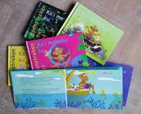 6-delige serie Tweetalige kinderboeken - Apenstreken met Tooby